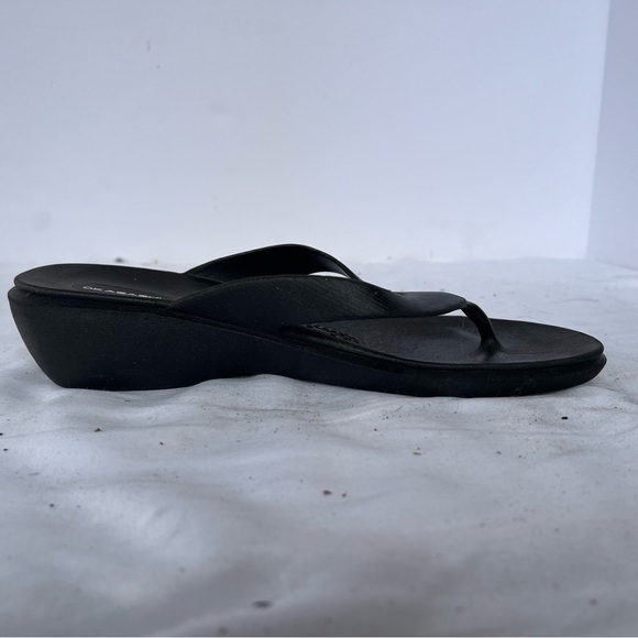 OKIBASHI SPLASH WEDGE SANDAL LARGE/9 - Picture 4 of 4